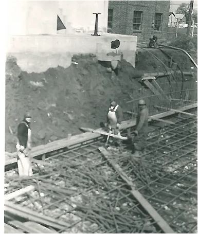 Construction of the Rancocas Rd. Plant