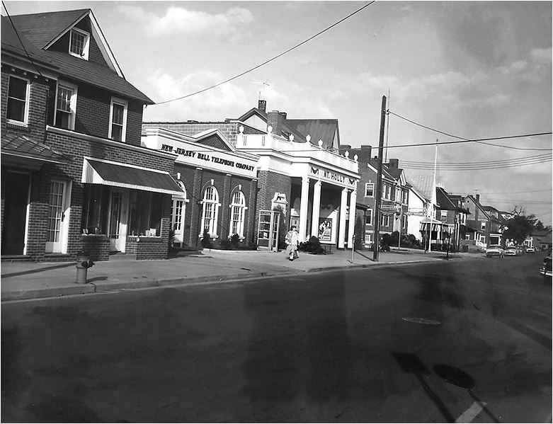 Mt. Holly Movie Theater circa. 1960's. This is where are Business office is located now